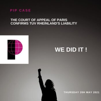 PIP breast implant case: a victory for hundreds of thousands of women around the world